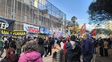 Argentina no se vende: organizaciones sociales coparon El Molino y se manifestaron contra el proyecto de ley sobre la propiedad privada
