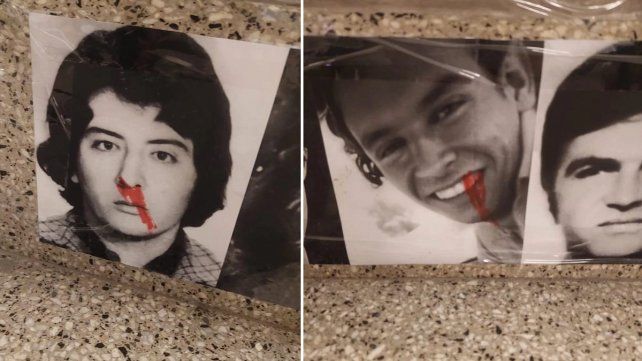 Repudian vandalismo contra un homenaje a desaparecidos