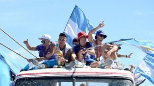 Los campeones del mundo descansan en sus respectivas ciudades.