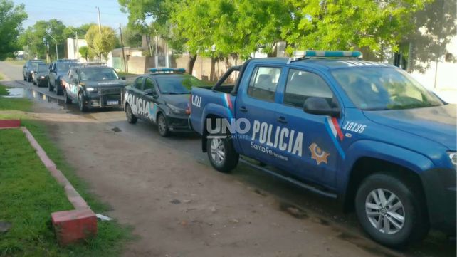 Falso policía. El allanamiento se realizó en el marco de una investigación judicial por denuncias de damnificados.