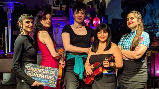 Orquesta de Señoritas presenta su primer disco en El Murci