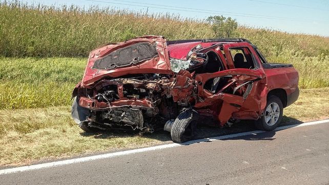 Un fuerte choque frontal en la ruta 12 dejó un fallecido