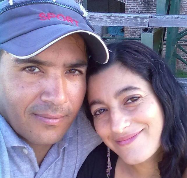 El femicida junto a Susana en otros tiempos.&nbsp;