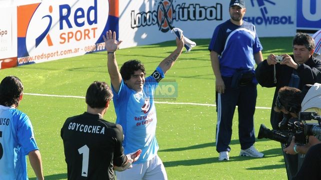 Maradona en Paraná