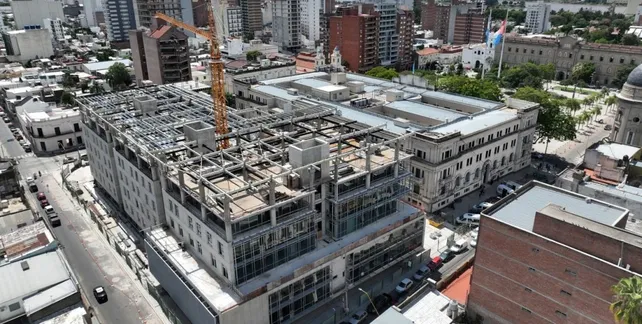 El nuevo edificio de la Corte Suprema de Justicia de la provincia
