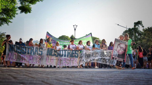 La tradicional movilización de mujeres