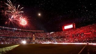 River festejó el 9/12 con su versión propia de Los Palmeras