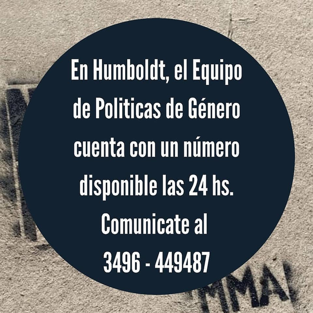 Femicidio de Noelia: Humboldt se movilizó para exigir Ni Una Menos