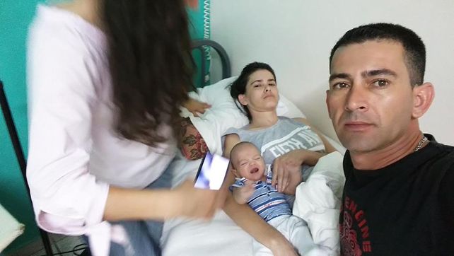 La familia Bannan difundió imágenes de Amelia y su bebé.&nbsp;