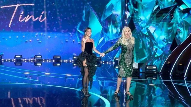 Tini con Susana Giménez