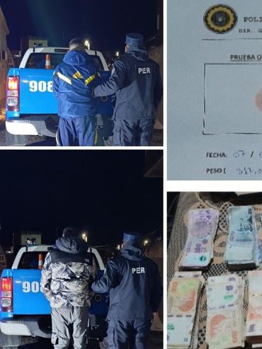 Paraná: secuestran casi medio kilo de marihuana y cocaína