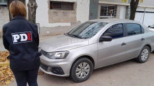 El auto secuestrado a la pareja detenida en Esperanza por estafas reiteradas