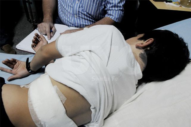 Ya fuera de peligro, se recupera en el Alassia el nene baleado el sábado