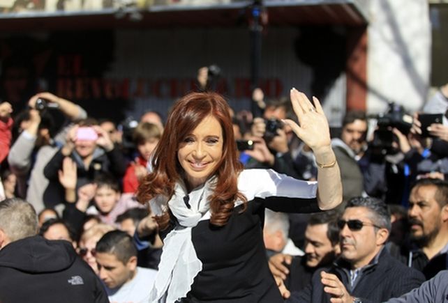 La expresidenta de la Nación Cristina Fernández de Kirchner.&nbsp;