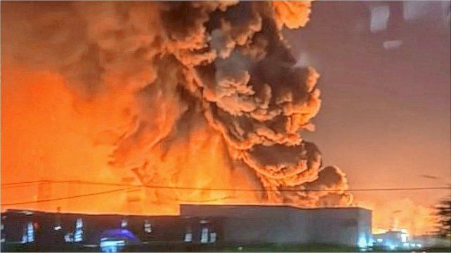 Las imágenes de la explosión en Ezeiza son impactantes.