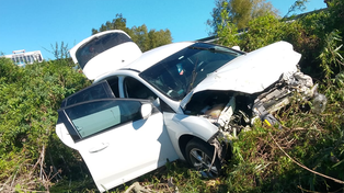 Autovía 14: colisión entre dos autos dejó varios heridos