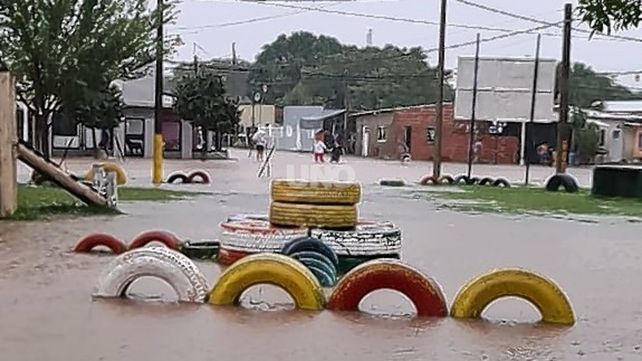 Ya son 168 los evacuados por el temporal en la provincia y hay alertas por más lluvias