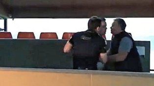 VIDEO: mirá los incidentes entre hinchas de Colón y la dirigencia