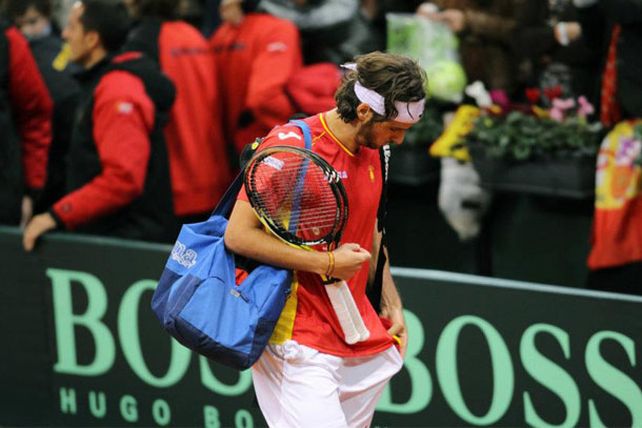 Nalbandian y Schwank ganaron el dobles y abrieron una esperanza