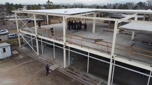 Santa Fe. La provincia exhibió el modelo de arquitectura escolar pospandemia, basado en nuevos paradigmas.