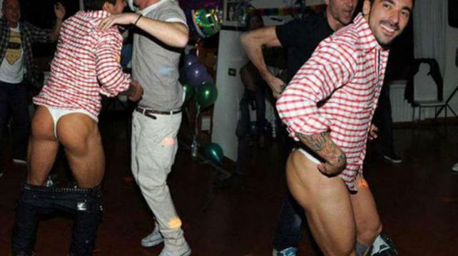 Aparecieron los memes del tropiezo del Pocho Lavezzi