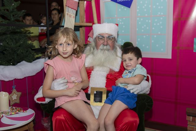 Bianca Gromey, Papa Noel y Benicio Gromey