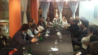 El sciolismo mostró su proyecto a empresarios