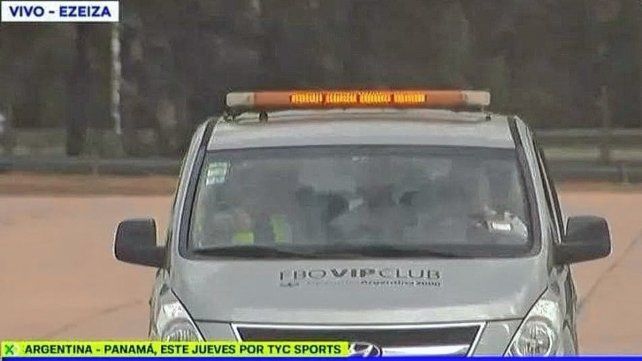 Messi llegó al país para los festejos de la Selección Argentina Messi llegó al país para los festejos de la Selección Argentina