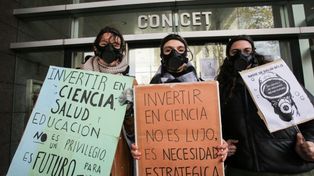 La comunidad científica argentina se movilizó en todo el país