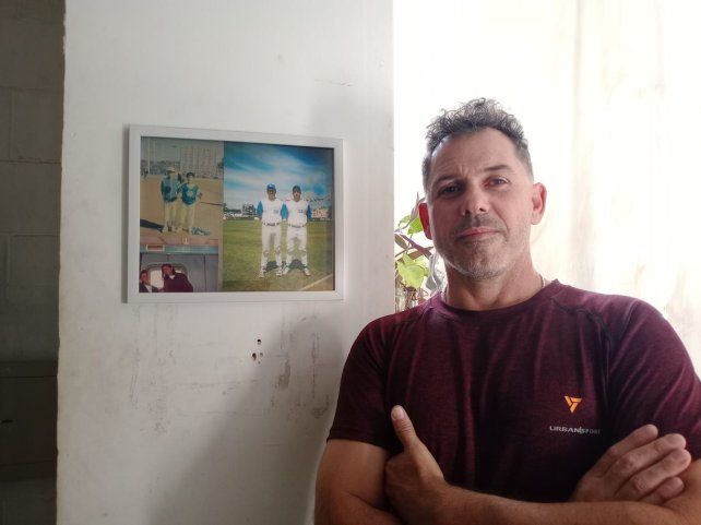 José Beto Guerrinieri entrenador del equipo nacional de sóftbol.