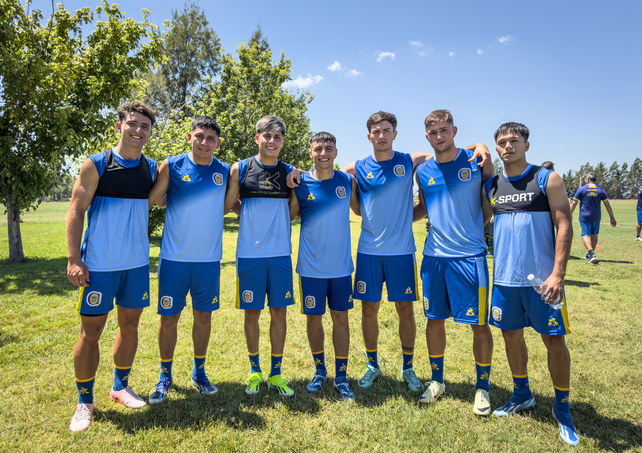 Los chicos de Central surgidos de inferiores que fueron integrados al plantel de primera.