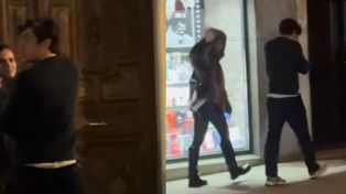 La China Suárez y Franco Colapinto fueron captados juntos en Madrid: el video del encuentro