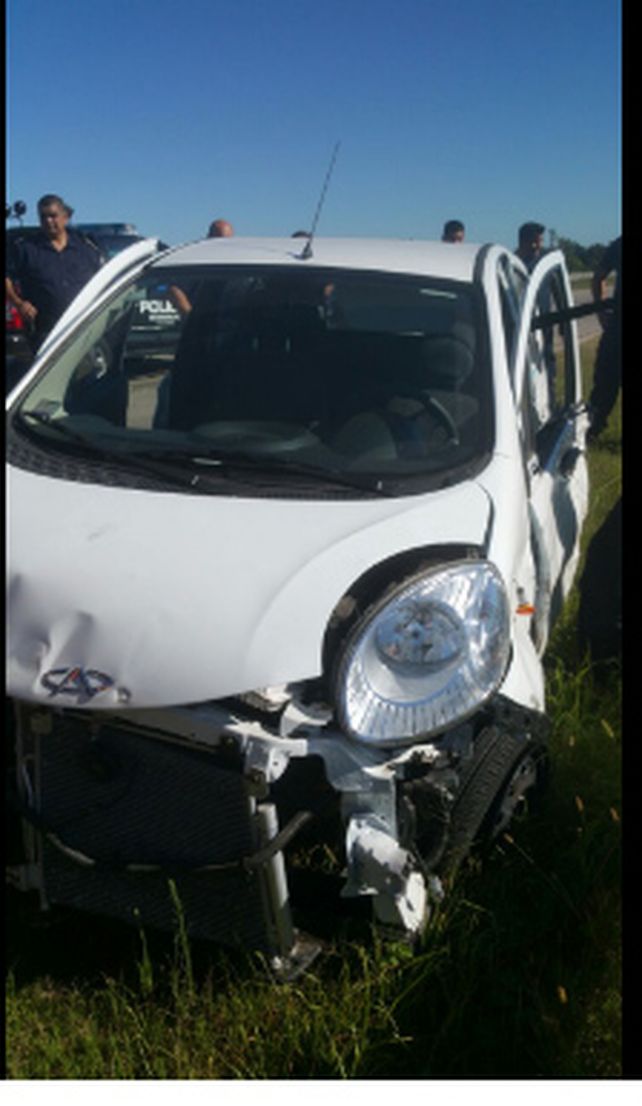 Persecución, choque y secuestro de armas de fuego