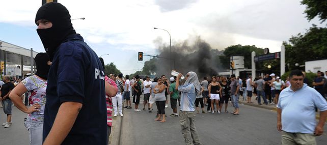 La Fiscalía de Estado denunció a policías por el delito de sedición