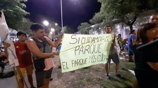 Las protestas se vienen sucediendo desde que supieron que el Parque Sarmiento era el lugar elegido.