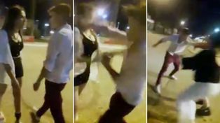 VIDEO: golpeó a una joven y quedó todo registrado