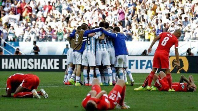 Argentina y Suiza, un viejo duelo con apenas tres sobrevivientes de Brasil 2014