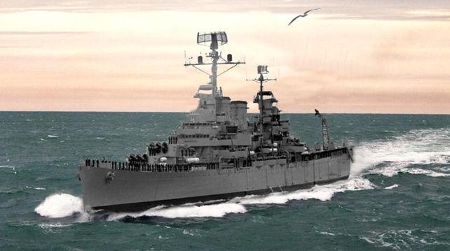 Se cumplen 37 años del hundimiento del ARA General Belgrano en la Guerra de Malvinas