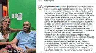 El Turquito de Paraná emocionó a todos con un mensaje de esperanza en su lucha contra el cáncer