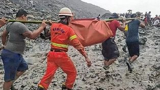 Avalancha sepulta mineros en mina de jade en Myanmar