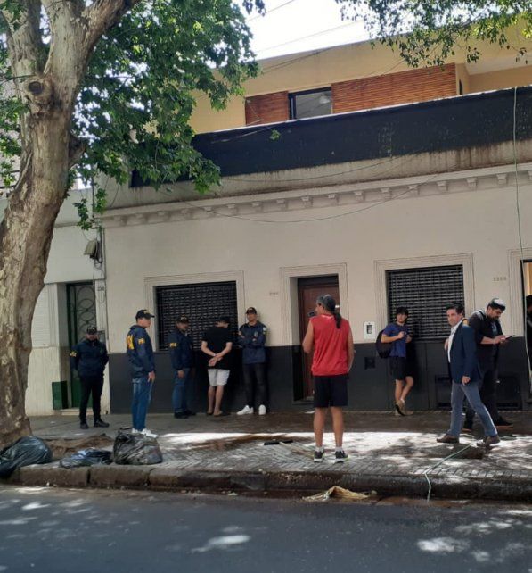 Guillermo Sebastián C. fue detenido el miércoles al mediodía en San Lorenzo al 2200.