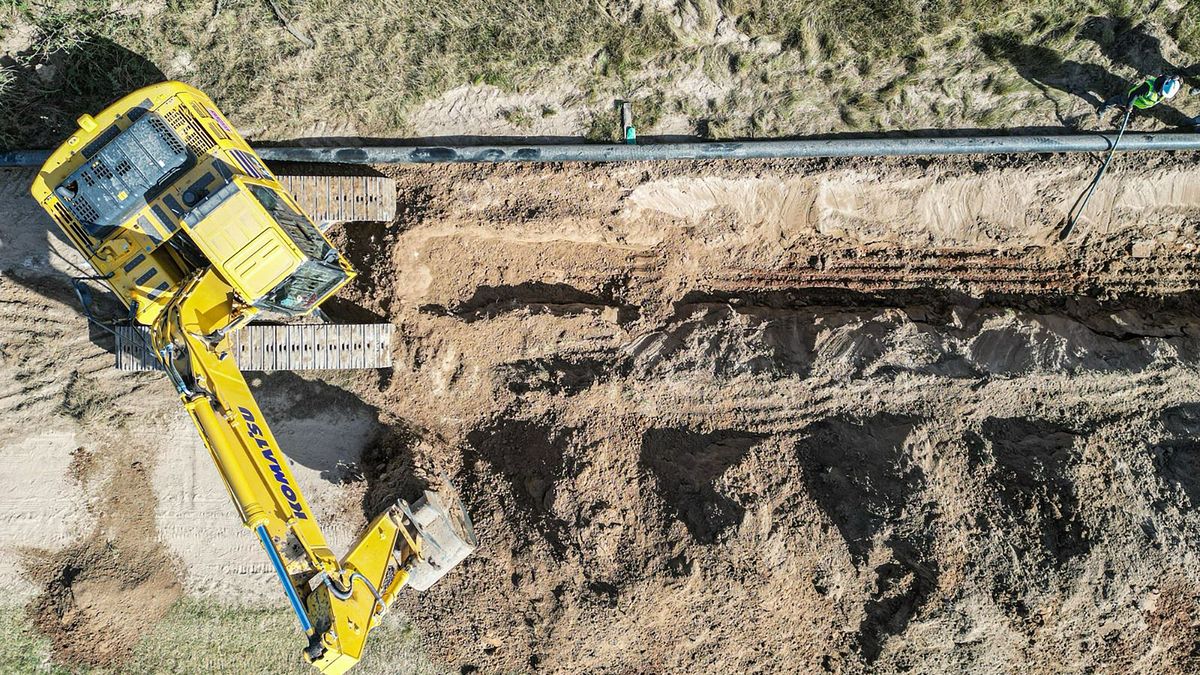 Avanza una obra clave para llevar gas natural a más localidades santafesinas