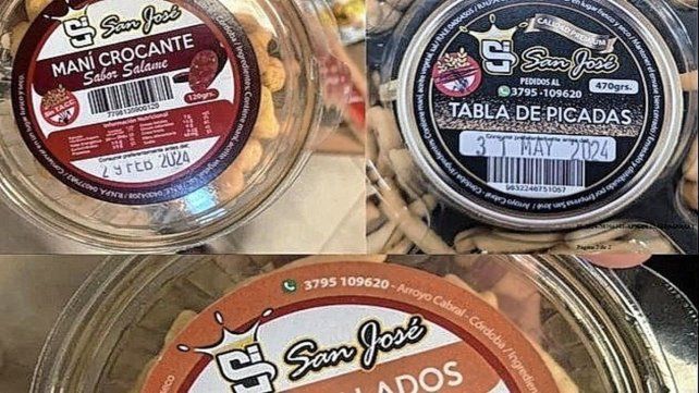Picadas peligrosas: Anmat prohibió unos palitos salados, maníes y tablas