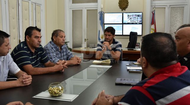 Reunión en el Ministerio de Seguridad