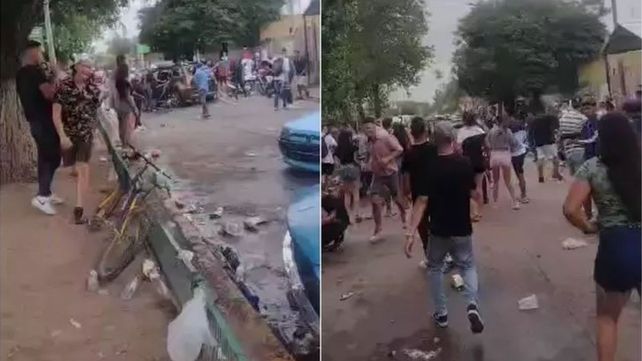 Merlo: embistieron con su camioneta a una multitud que festejaba Navidad y los echaron a botellazos