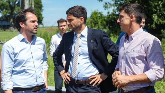 Weiss Ackerley y Pullaro recorrieron la obra del Acceso Norte