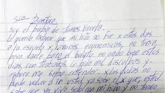 Señora directora. No ando bien estos días con trabajos