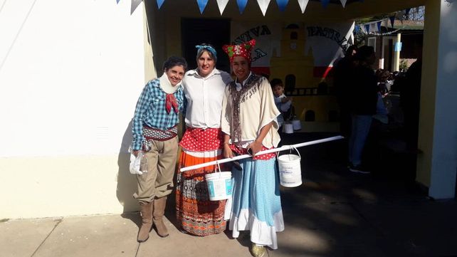 Escuelas rurales compartieron los festejos del 25 de Mayo