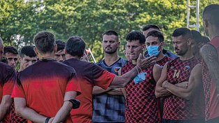 El mensaje que le bajó Falcioni a los jugadores de Colón