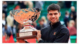 Alcaraz venció a Musetti y se quedó con el Master 1000 de Montecarlo